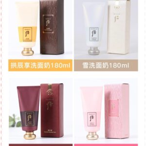 [現貨-WL0253] WHOO的四款拱辰享、津率享、美白、水妍洗面奶 180ml